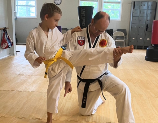 taekwondo instruction at asheville academy of taekwondo